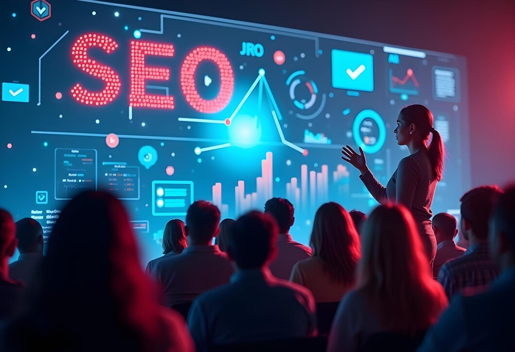 seo search engine optimisation digital marketing business metting technology concept background 1021412 943